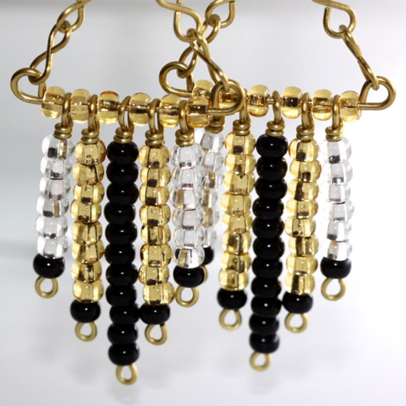 and Silver Earrings Gold Black /'Prejudice Referee/'