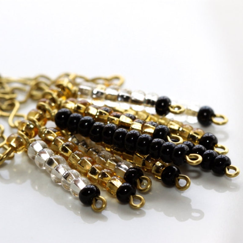 and Silver Earrings Gold Black /'Prejudice Referee/'
