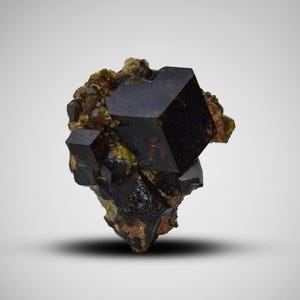 Andradite Garnet Crystal Specimen: 26 Carat Mineral, Afghanistan Origin