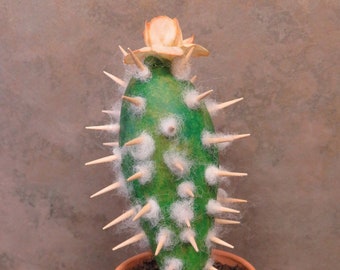 Realistic gourd cactus art sculpture - #21