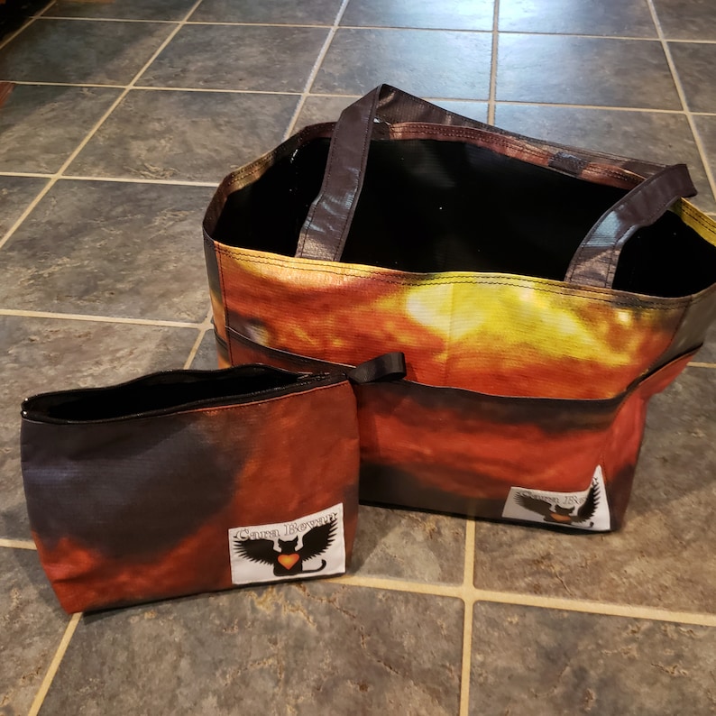 Large Billboard Tote Bag Professionally Made From Recycled Etsy