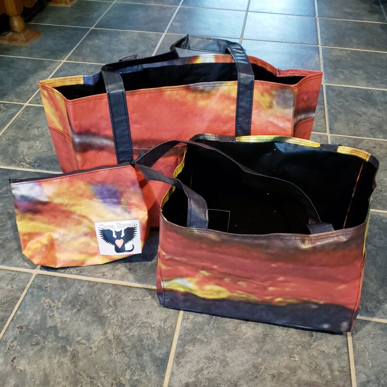 Large Billboard Tote Bag Professionally Made From Recycled Etsy