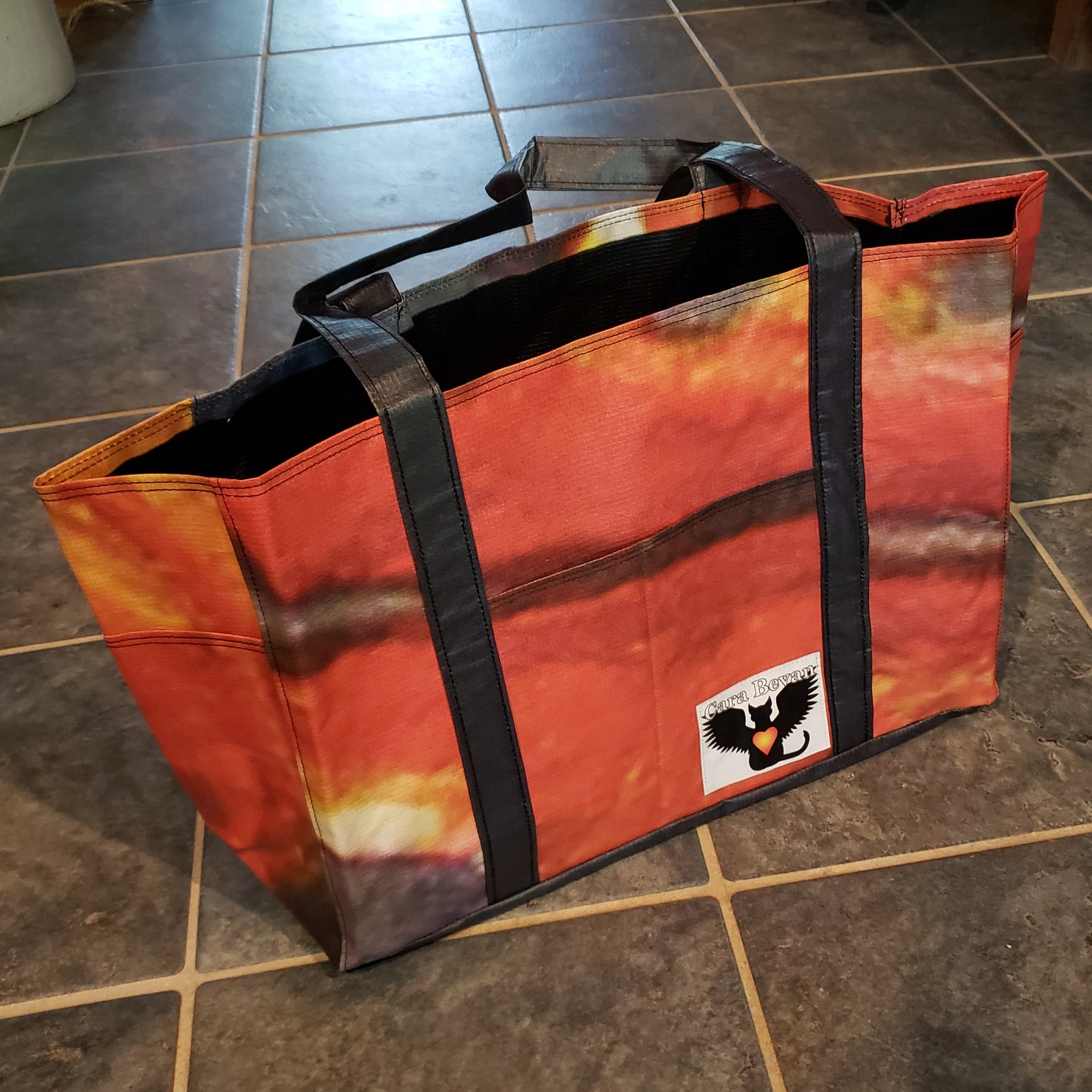 Large Billboard Tote Bag Professionally Made From Recycled Etsy