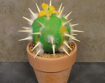 Realistic gourd cactus art sculpture - #16