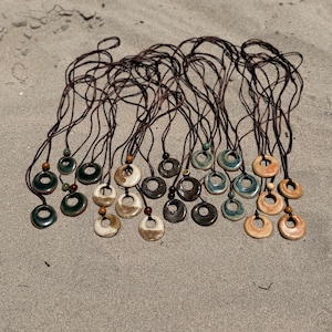 Ceramic Pendant Necklaces