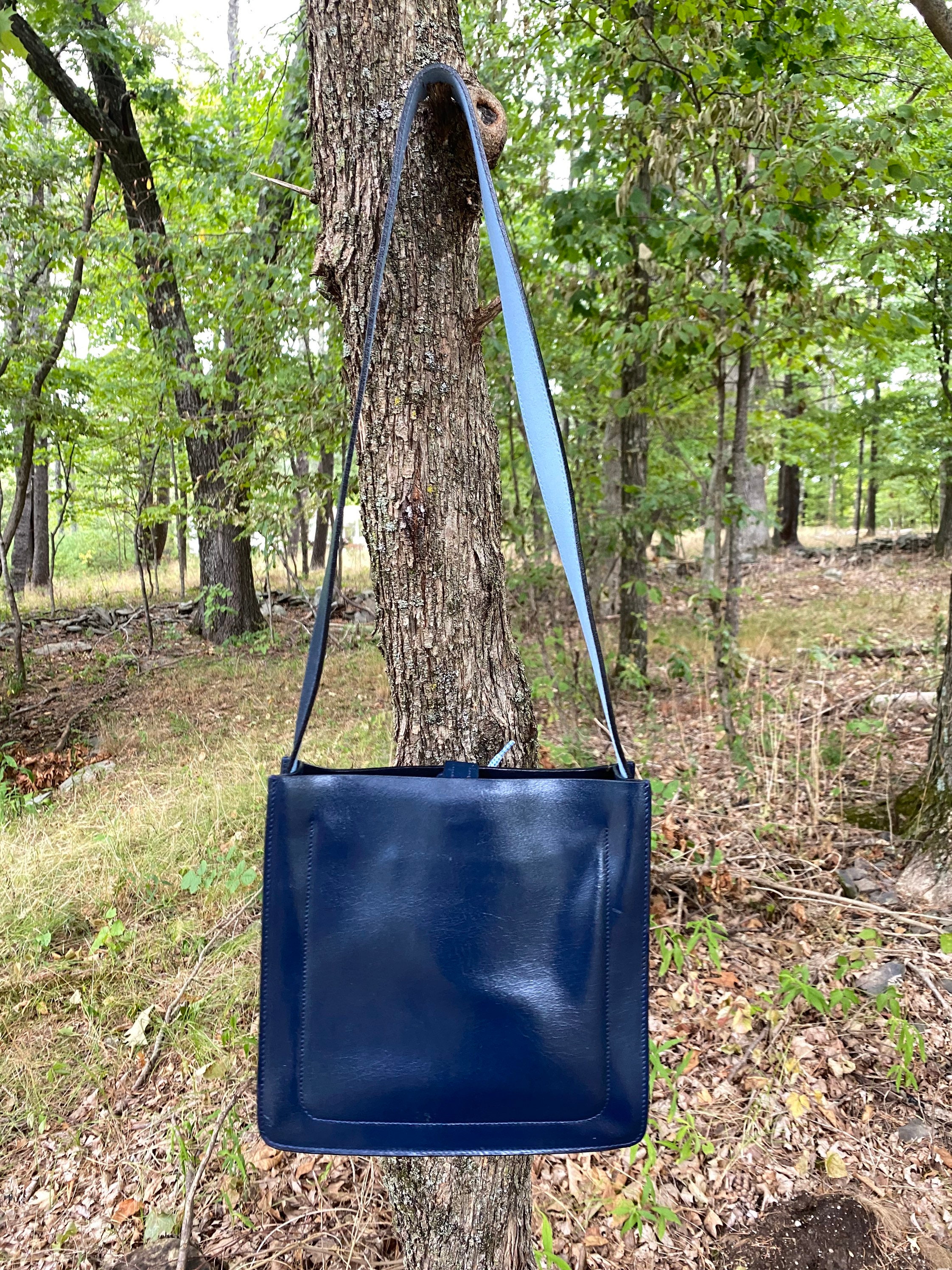 90s MIU MIU purse, 1999 prada techno sport shoulder bag, vintage 90s  designer bag, Miu Miu blue bag