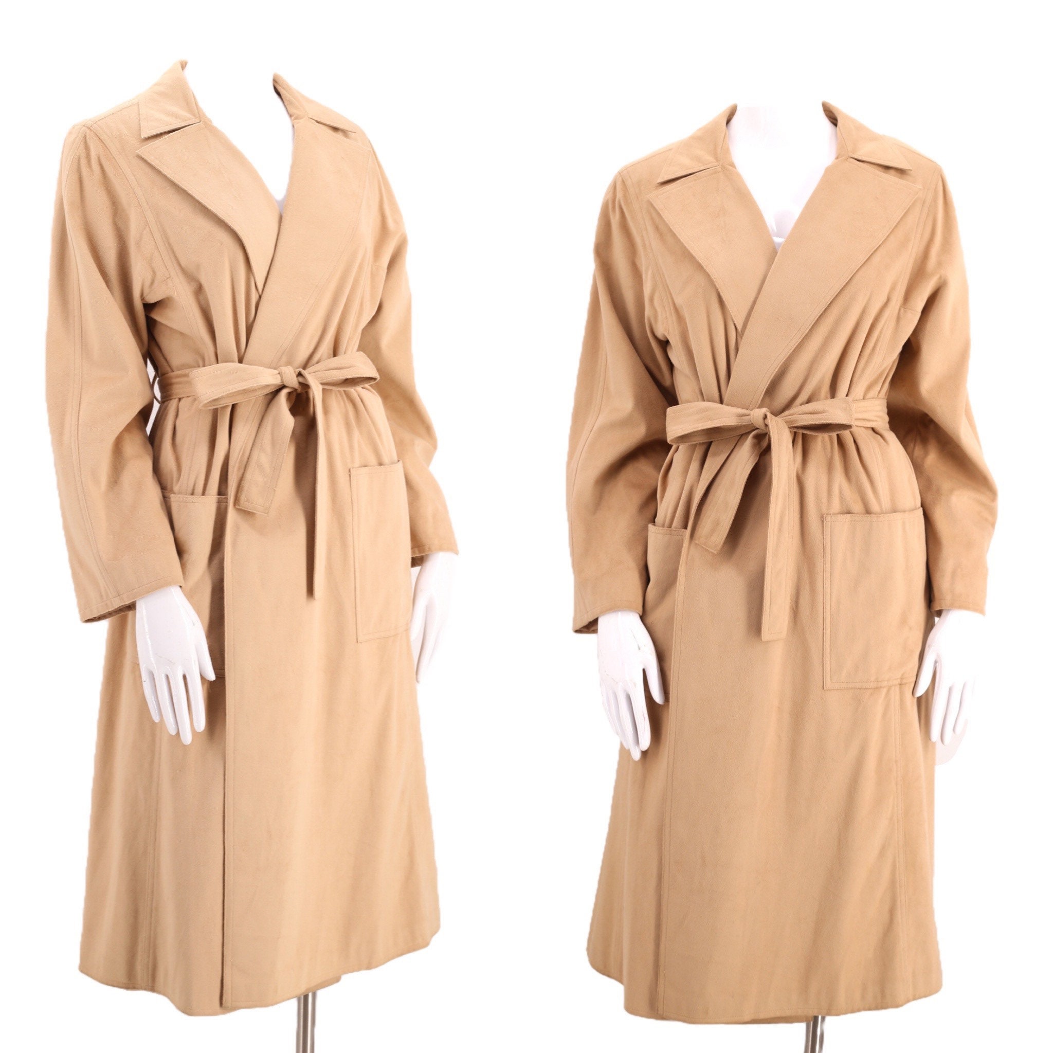 Vintage Trench Coats and Dresses