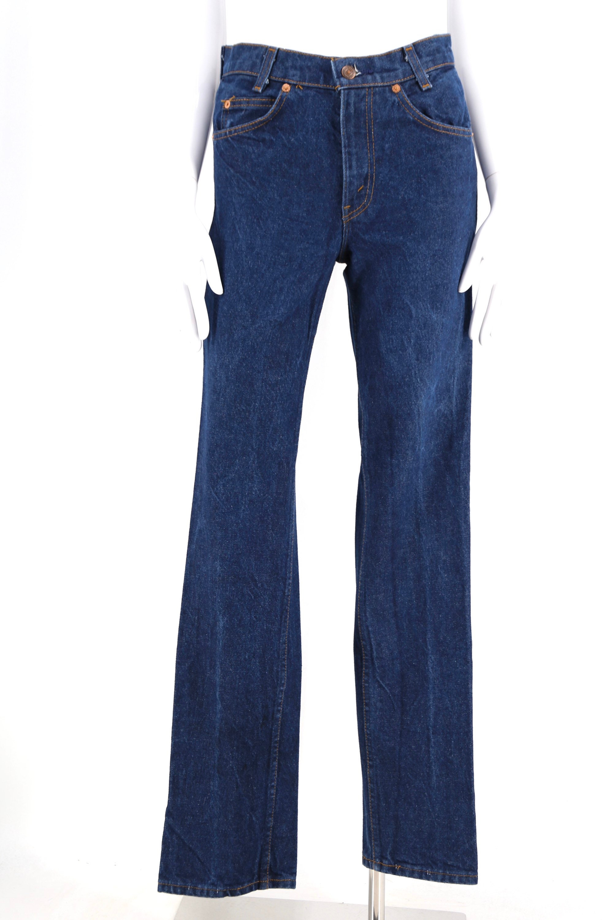 70s LEVIS 718 Orange Tab Student fit jeans 27 / vintage 1970s medium ...