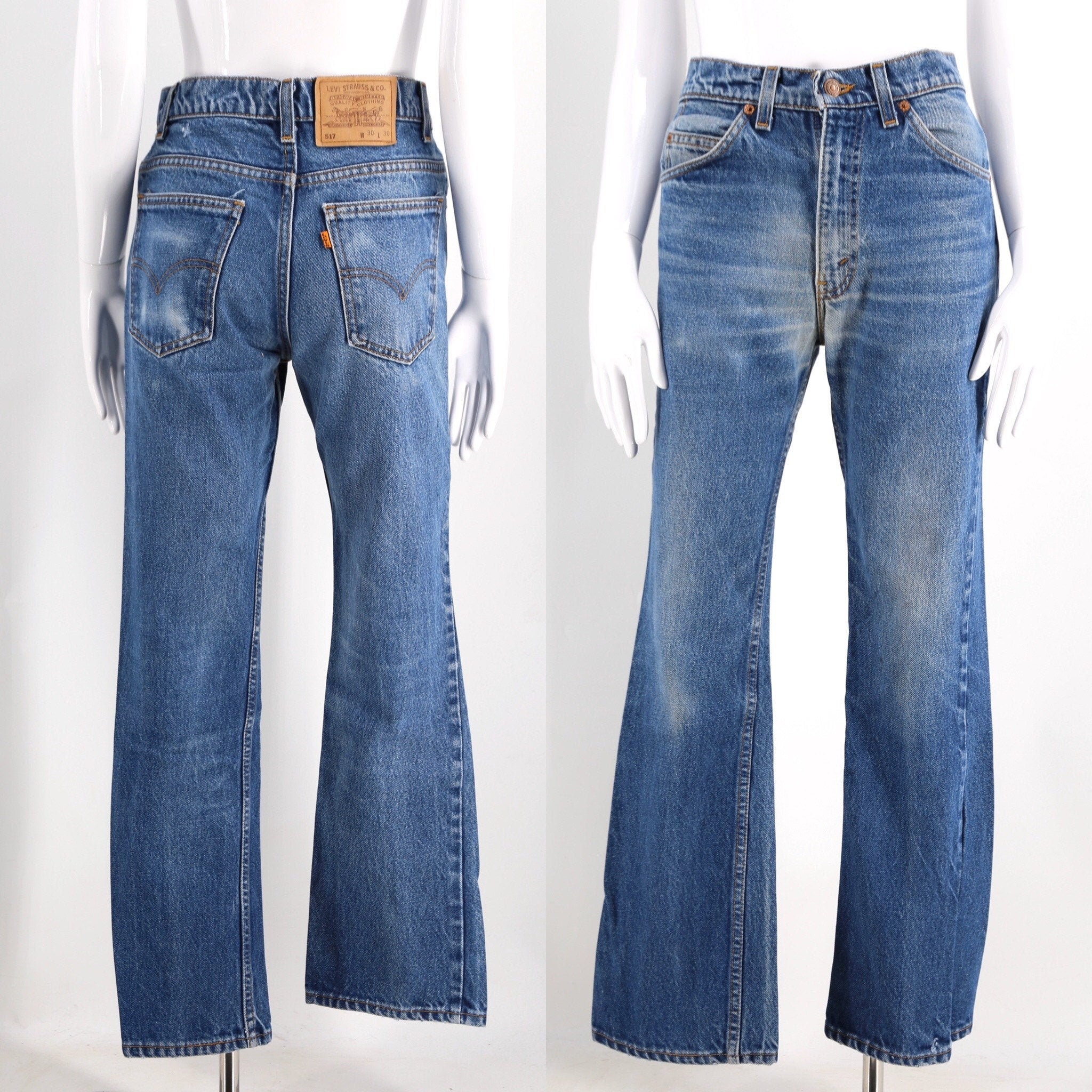 vintage levis 517 orange tab