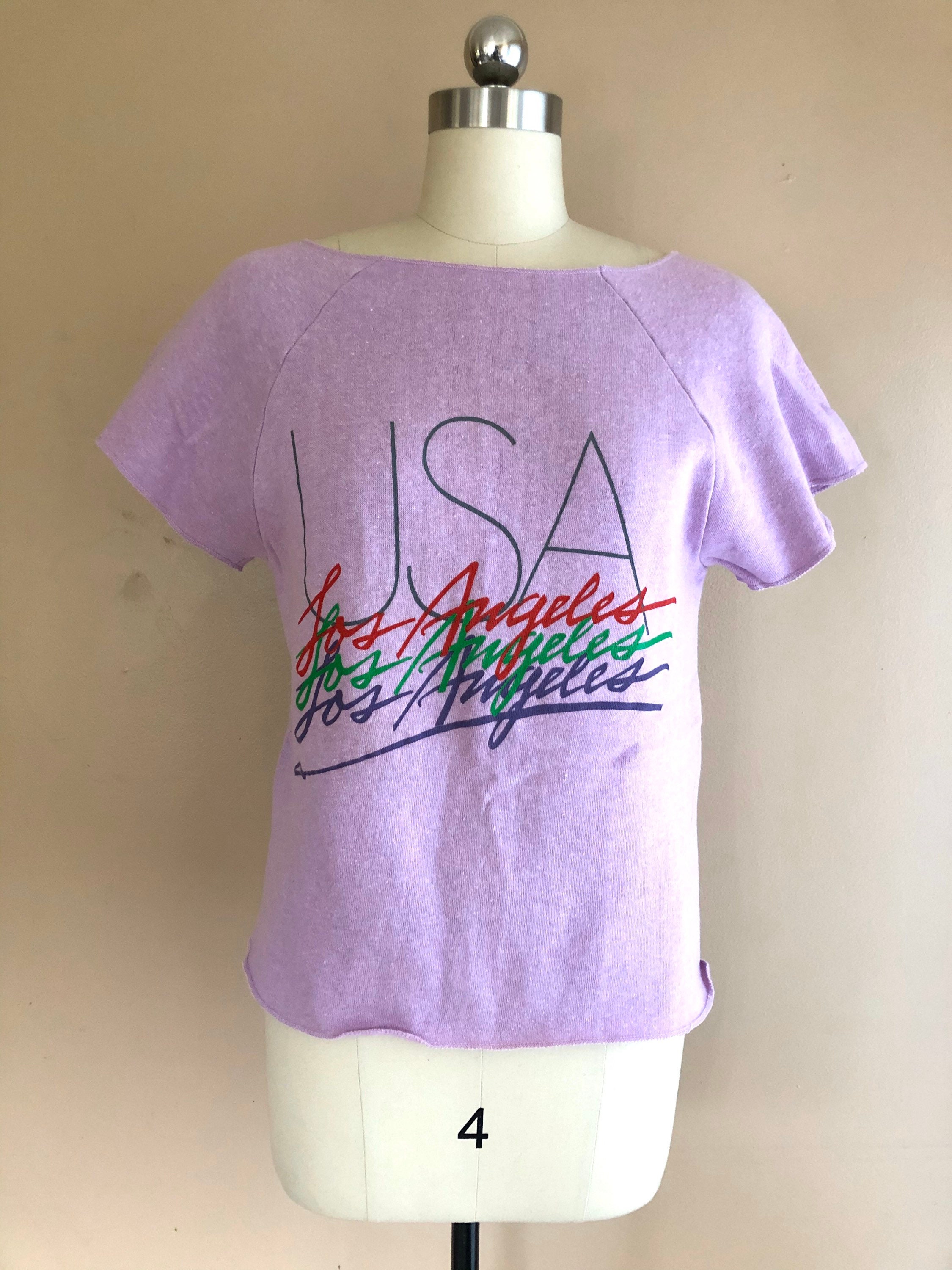 cutting a sweatshirt 80s style