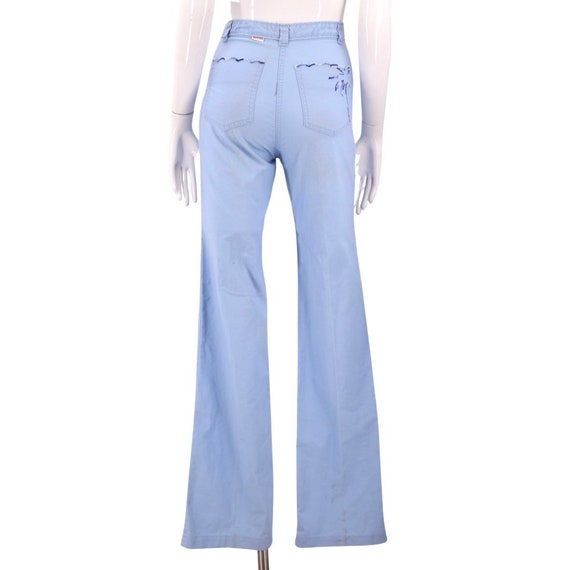 70s DITTOS high waisted jeans pants 26"  / vintag… - image 3