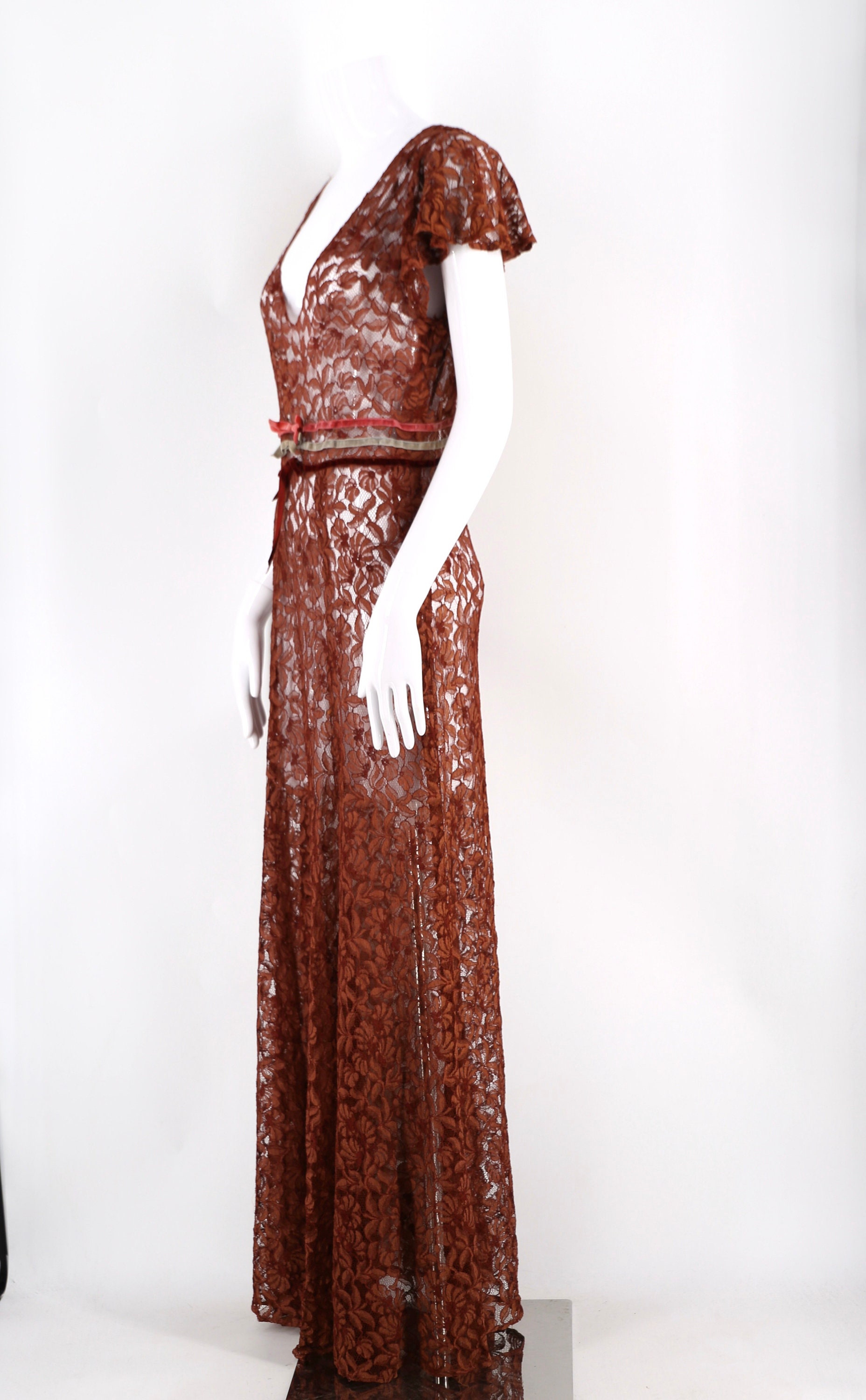 30s evening gown