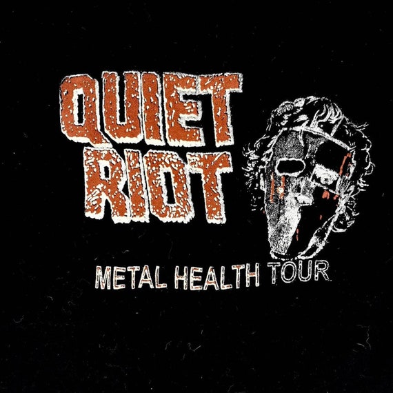 80s Quiet Riot concert tee, vintage Metal Health … - image 3