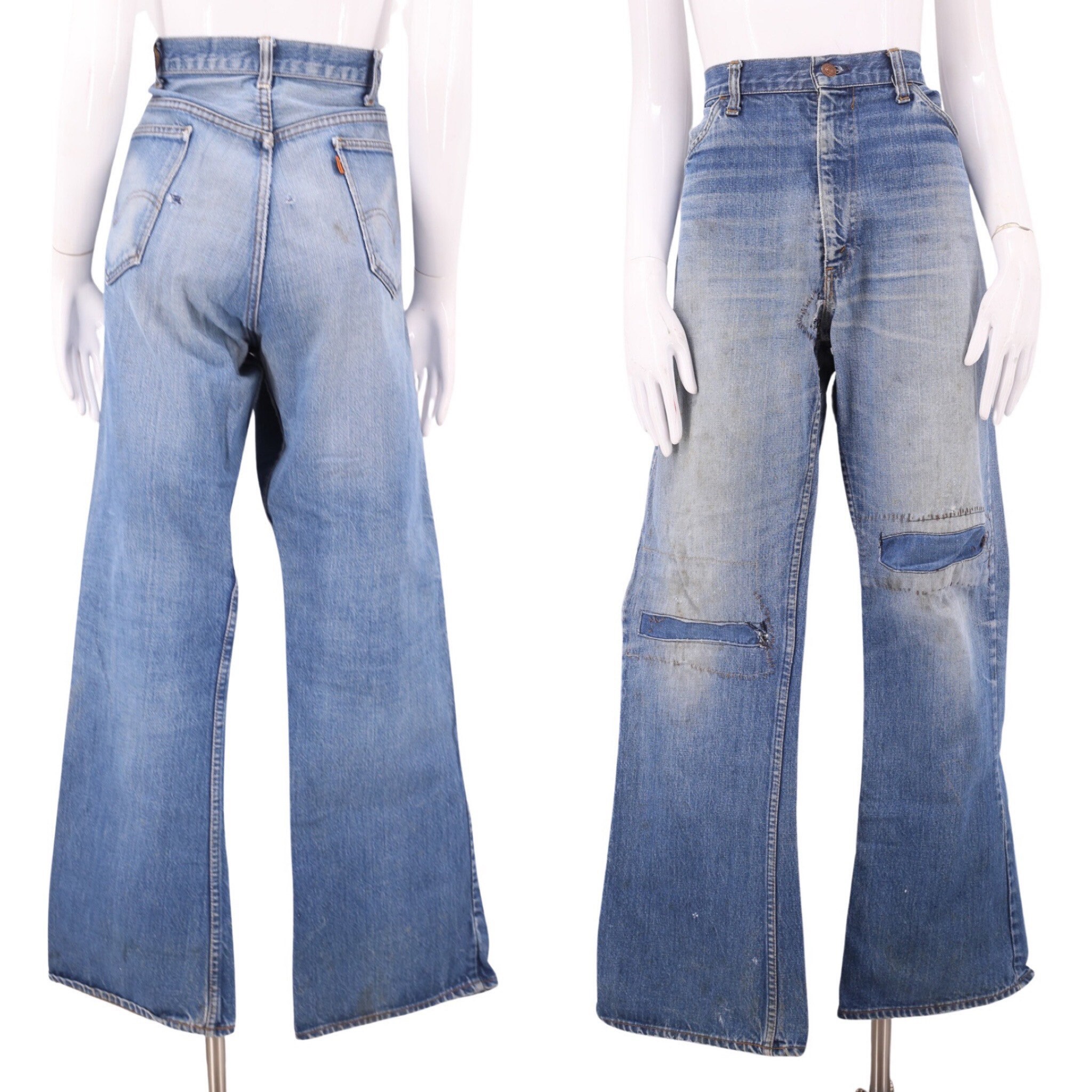 70s Levis Flares - Etsy