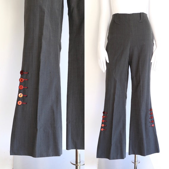 50s RODAN ranchwear hi rise cowgirl rodeo pants /