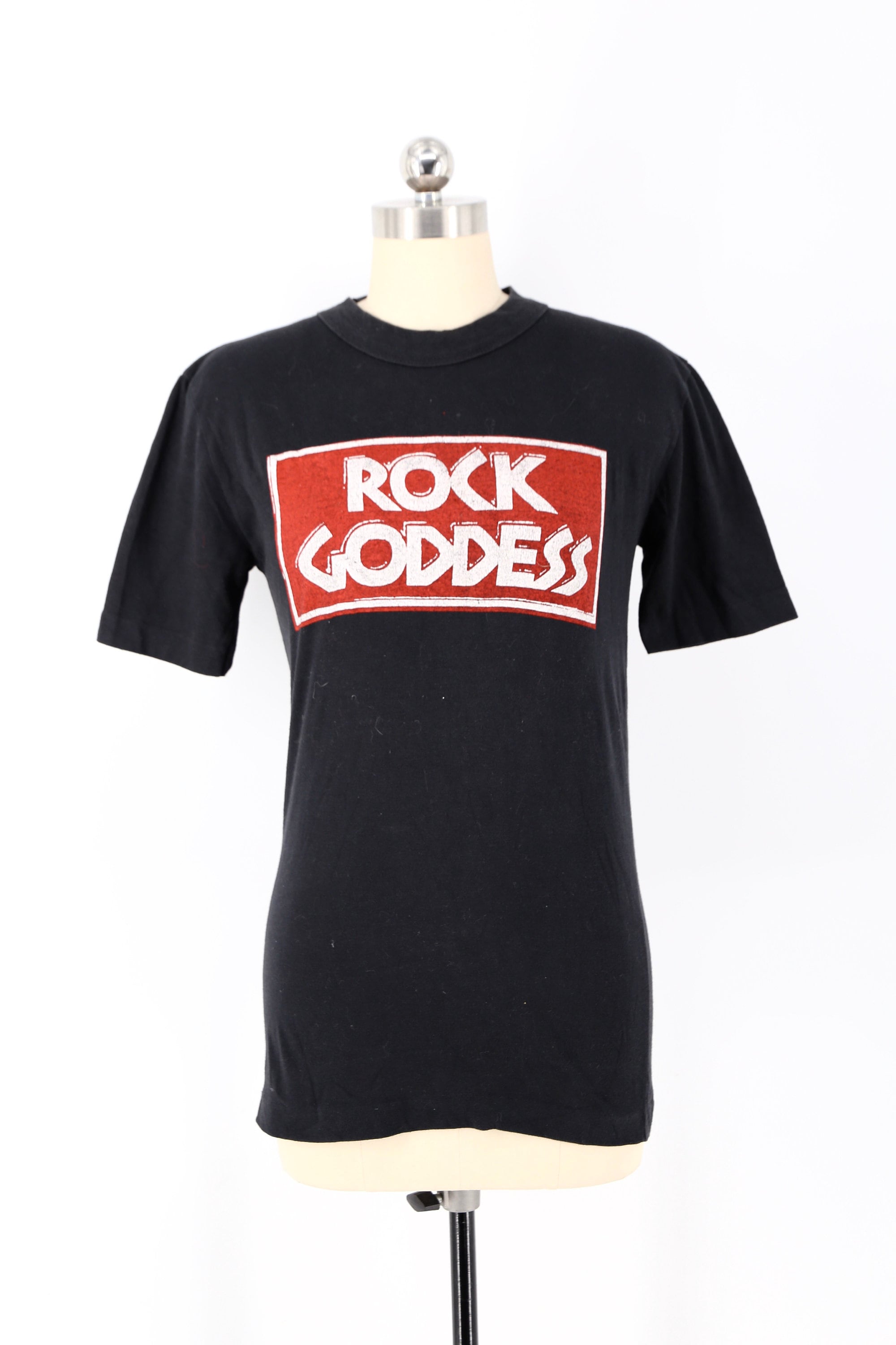 80s ROCK GODDESS metal band t shirt Hell Hath No Fury 1983 tour