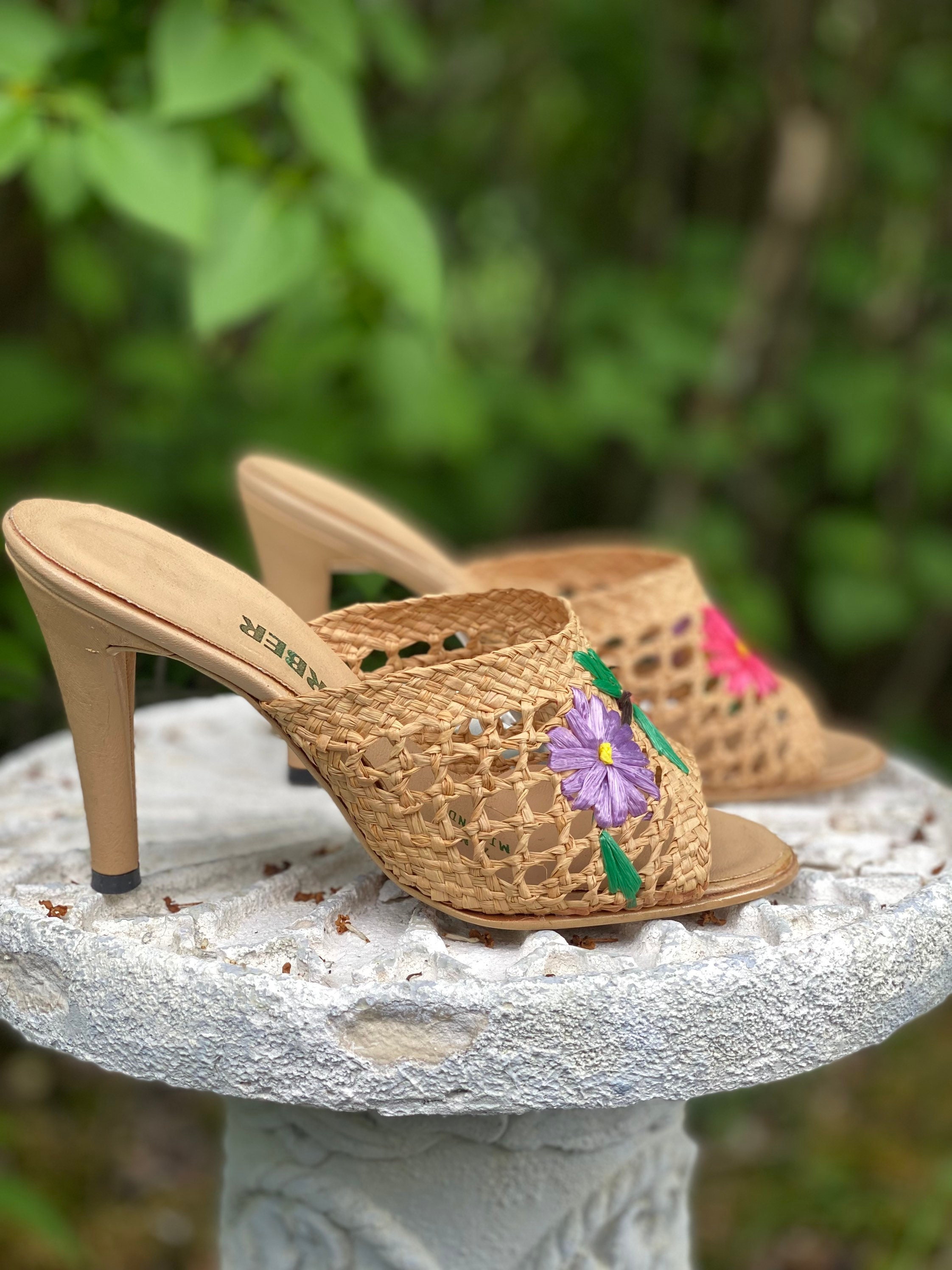 Raffia Platforms 