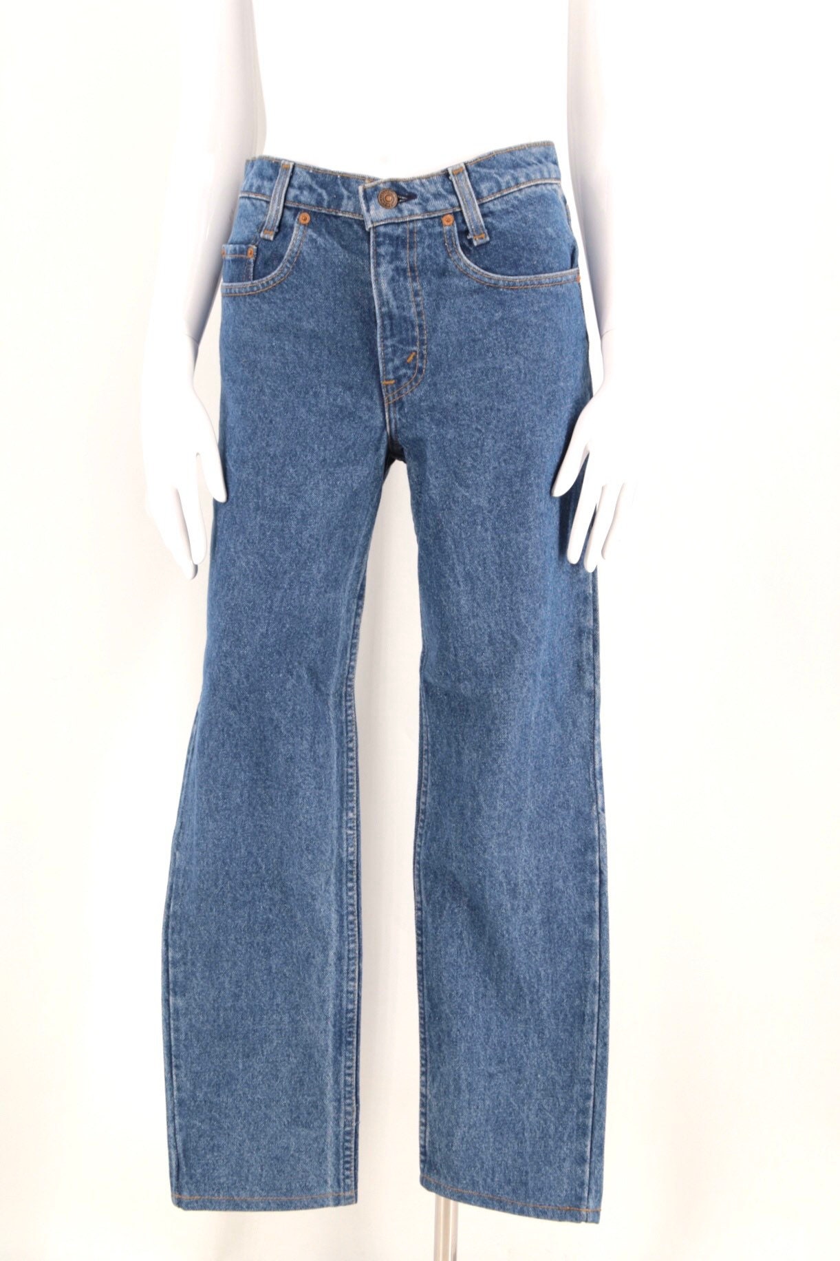 70s 80s LEVIS Student Fit 505 high waist fit jeans 28 / vintage 1970s ...