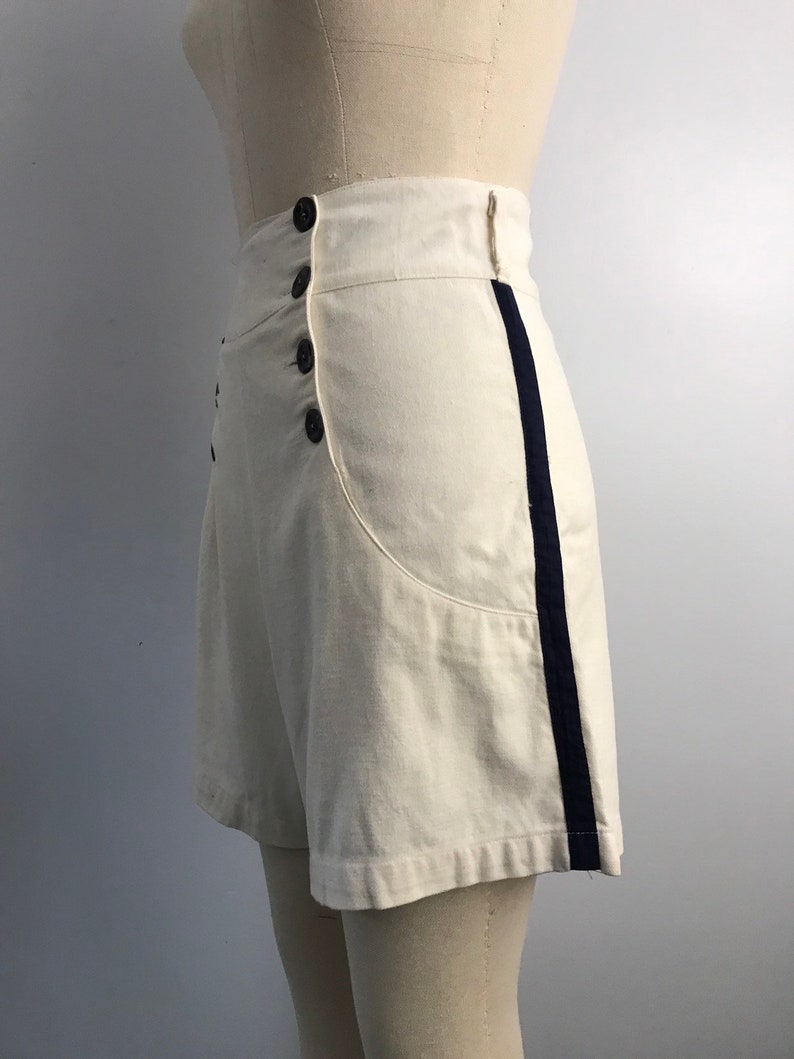 1940s high waisted shorts