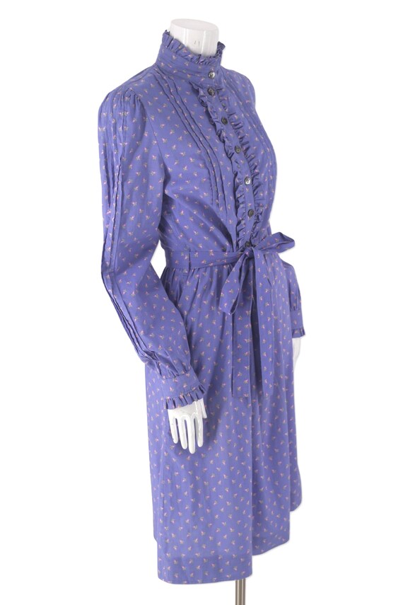 70s LAURA ASHLEY Wales prairie dress sz M, cottag… - image 4