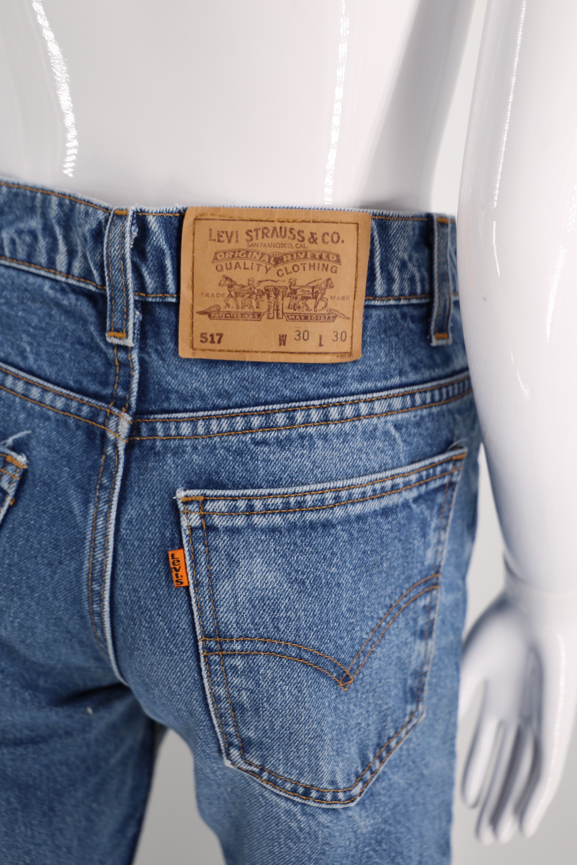 levis 517 orange tab
