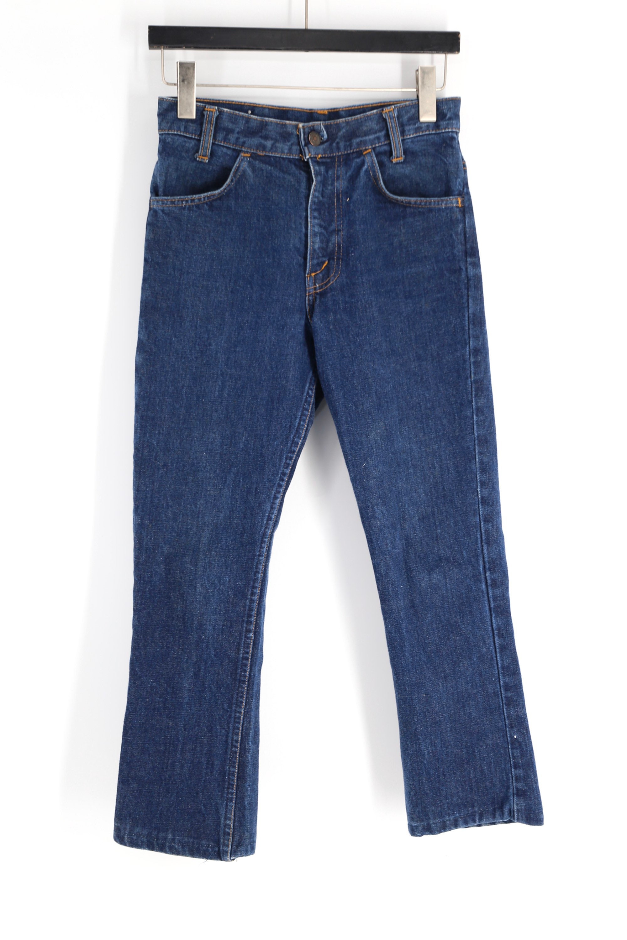 70s LEVIS 718 Orange Tab Student fit cropped jeans 28 / vintage 1970s ...