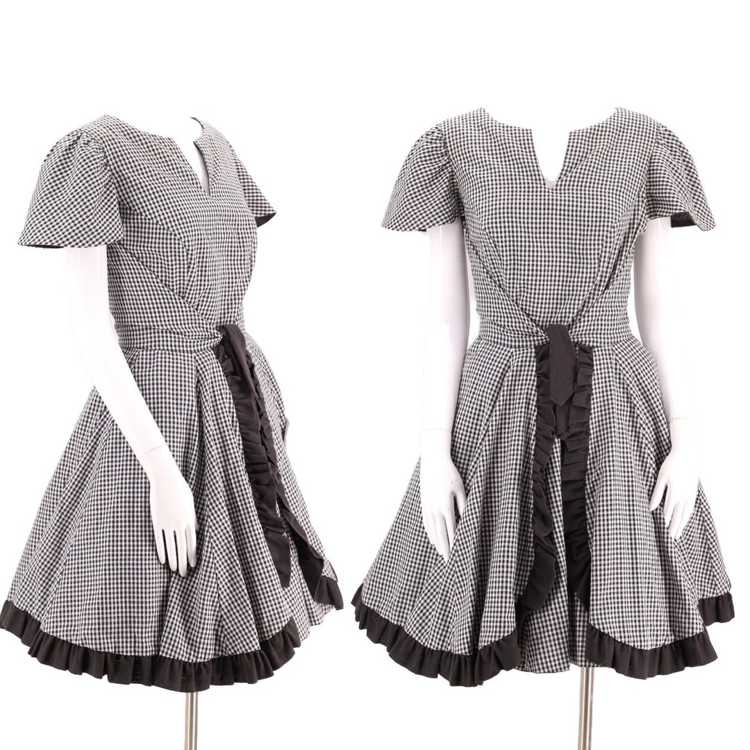 Vintage 1950s Western Dancing Skirt + Blouse | XS/S
