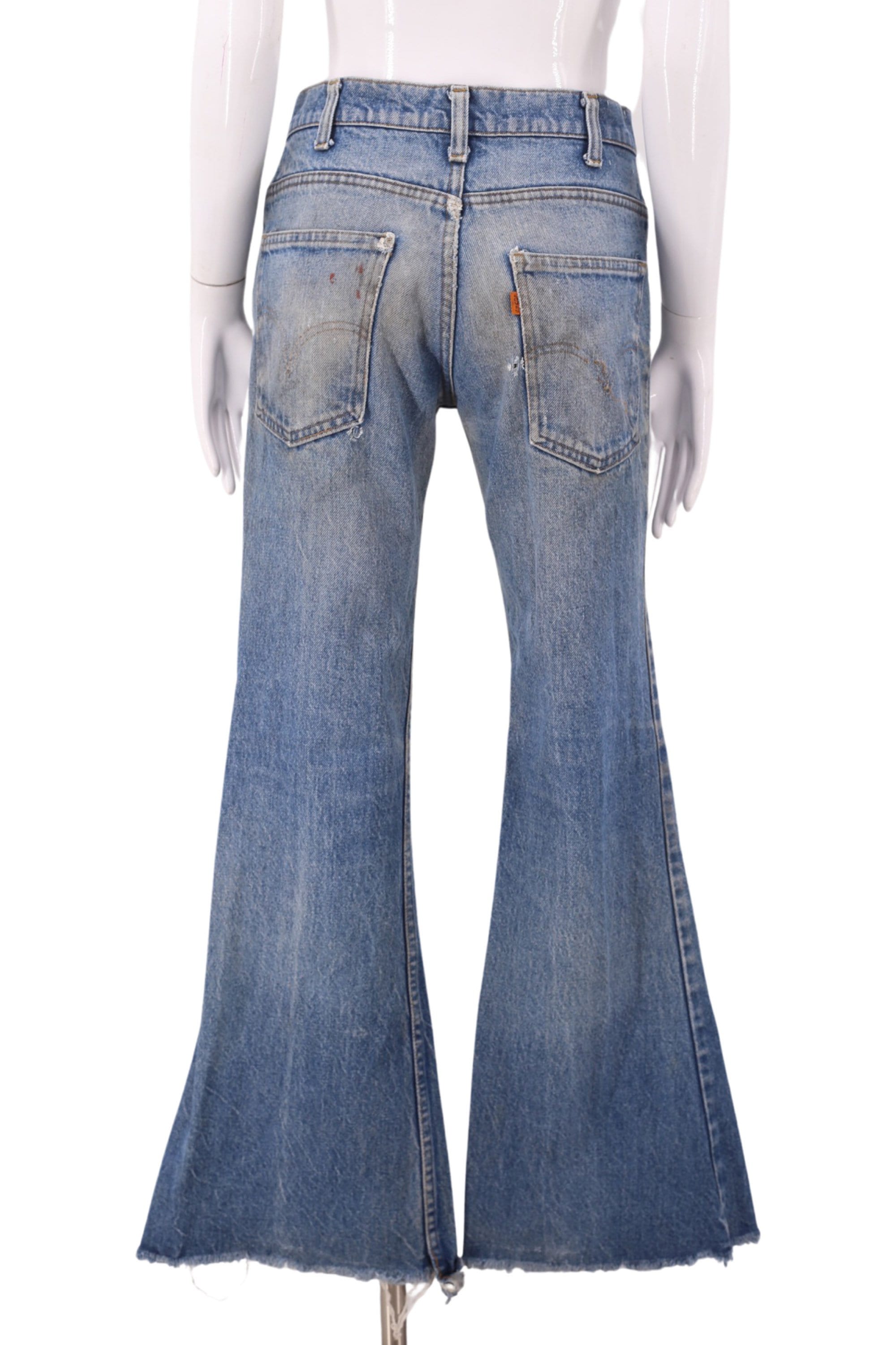 70s LEVIS 646 Orange Tab worn in bells jeans 30 / vintage 1970s vintage Levis flares bell bottoms 517 pants 70s LEVIS 646 Orange Tab worn in bells jeans 30 / vintage 1970s vintage Levis flares bell bottoms 517 pants