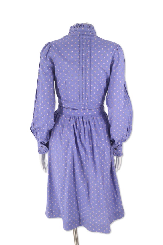 70s LAURA ASHLEY Wales prairie dress sz M, cottag… - image 3