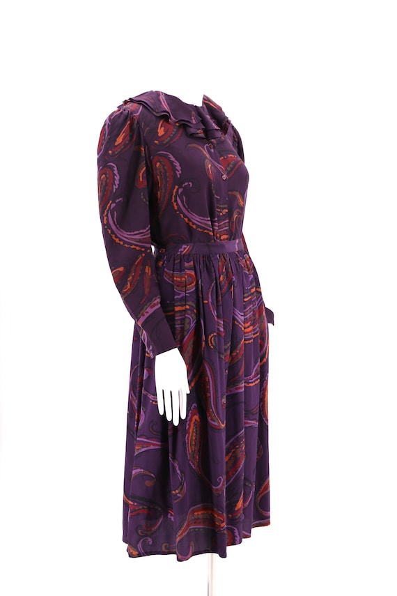 70s ALBERT NIPON silk print set sz 10, 1970s vint… - image 2