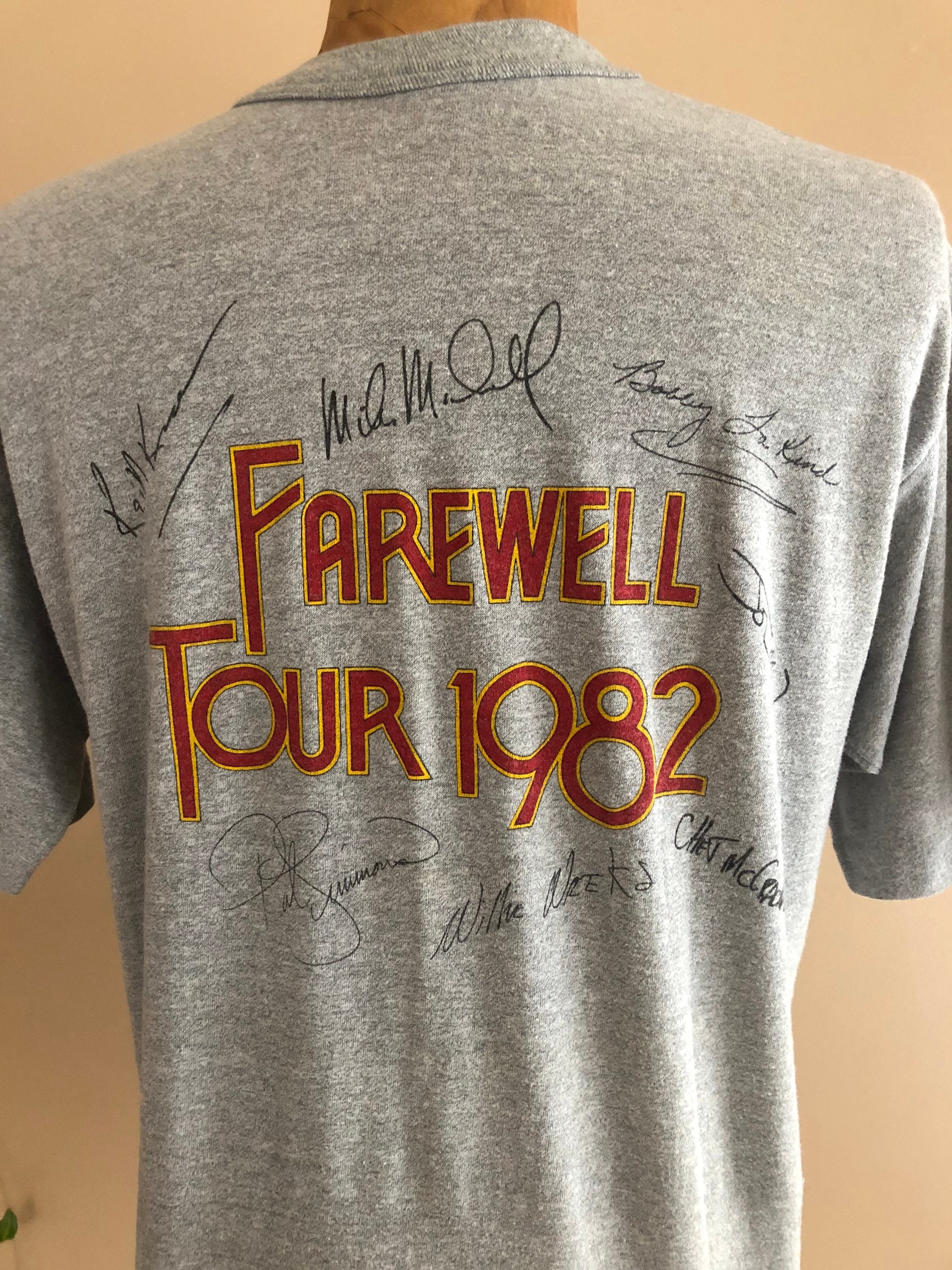 old tour shirts