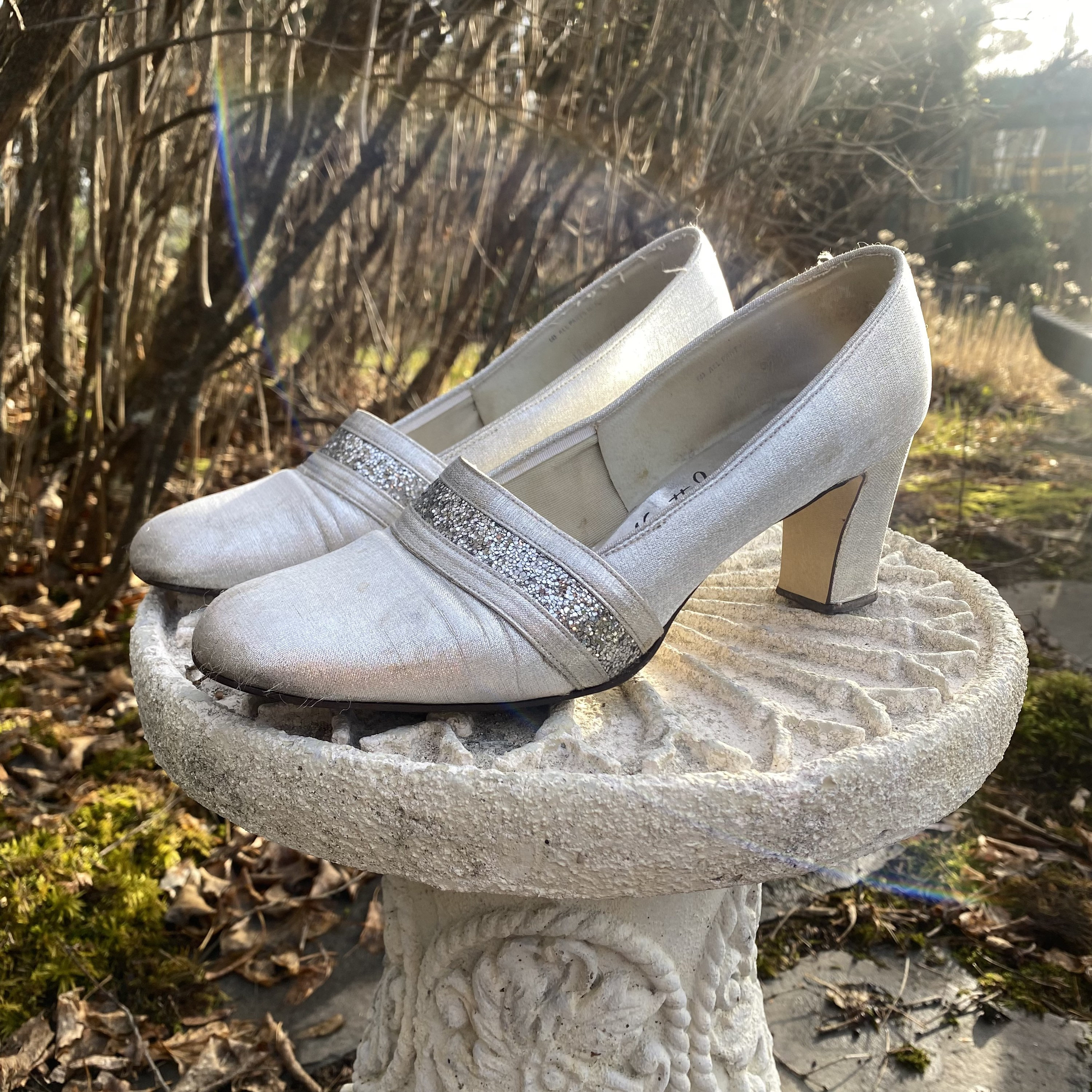 Zoey Silver Benjamin Walk Bridal, Prom & Evening Shoes