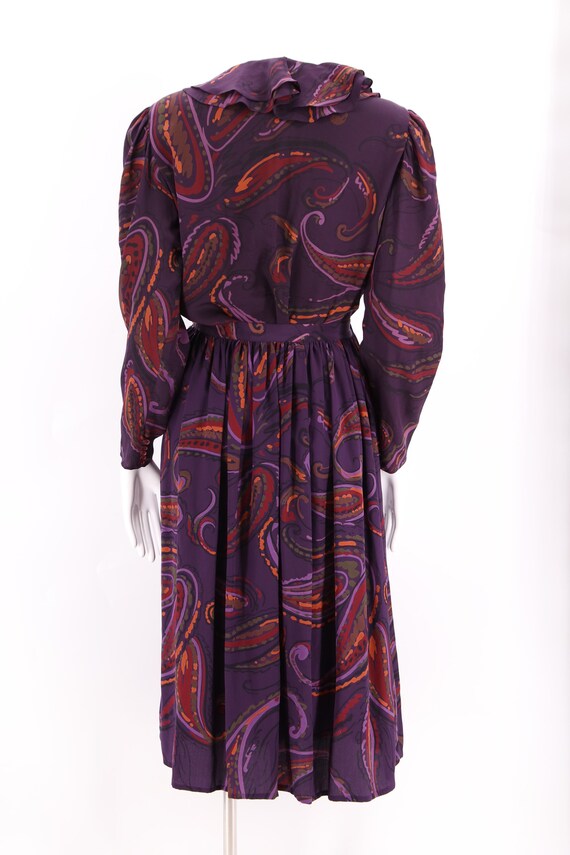 70s ALBERT NIPON silk print set sz 10, 1970s vint… - image 8