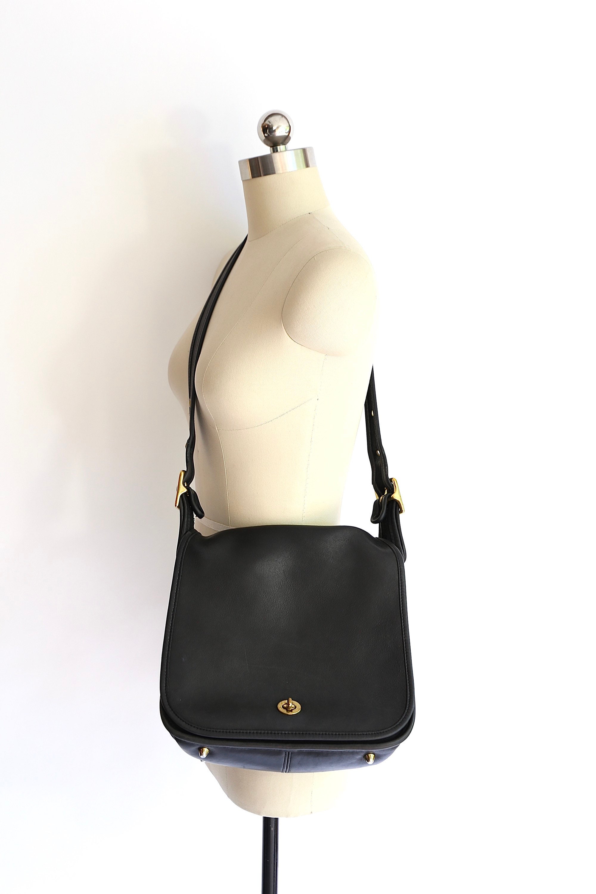 Stylish Coach Black Crossbody Bag