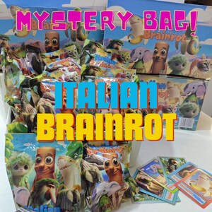Scatola misteriosa Tung Tung Tung Sahur / meme Toys Figura meme virale stampata in 3D TikTok Trend Regalo divertente per i fan dei meme Brainrot tralalero regalo per bambini