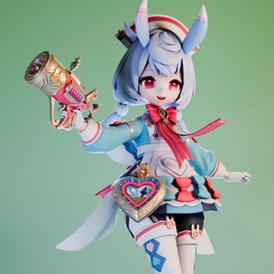 Estatua/Figura/Figura de La Melodía de las Aguas - 25 cm - Kit de Modelo de Figura Impreso en 3D - Kit de Garaje - Sin Pintar/Pintado