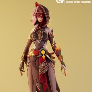 Estatua/Figurita/Figura de la Heredera de la Víbora - 25 cm - Kit de modelo de figura impresa en 3D - Kit de garaje - Sin pintar/Pintado