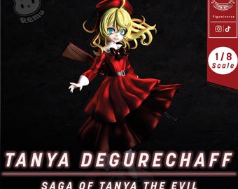 ターニャ・デグレチャフ - 幼女戦記 - 未塗装モデルキット - Etsy 日本