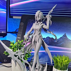 Figura de Anime Manga El Padre - 25 cm - Estatua/Estatuilla - Modelo Impreso en 3D - Opciones Sin Pintar/Pintar