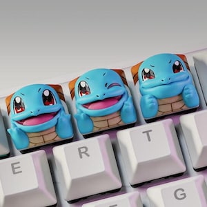 The Aqua Turtle Keycap - 3D Printed Keycap - Unpainted/Painted