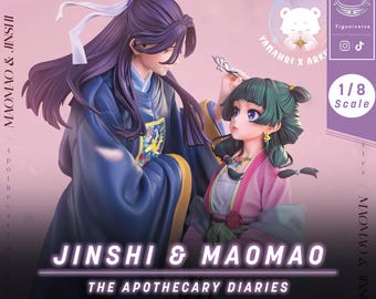 猫猫フィギュア：薬屋のひとりごと アニメ 未塗装塗装済みスタチュー