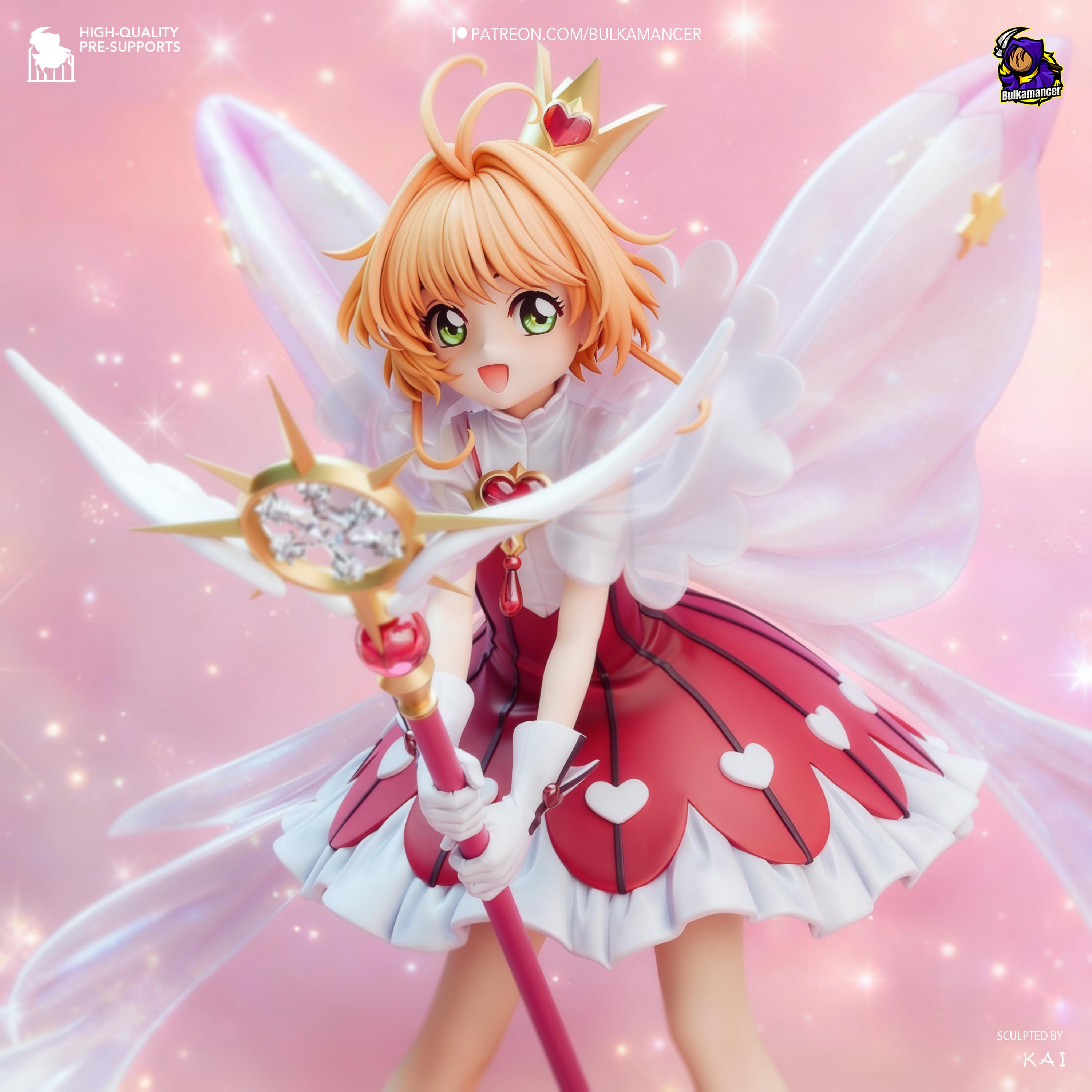 Figurine Banpresto Cardcaptor Sakura – Clow Carte Arc Kinomoto, Japon Officiel