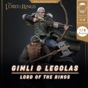 The Best brothers - Maximum Detailed 3D printed figure - Unpainted/Painted