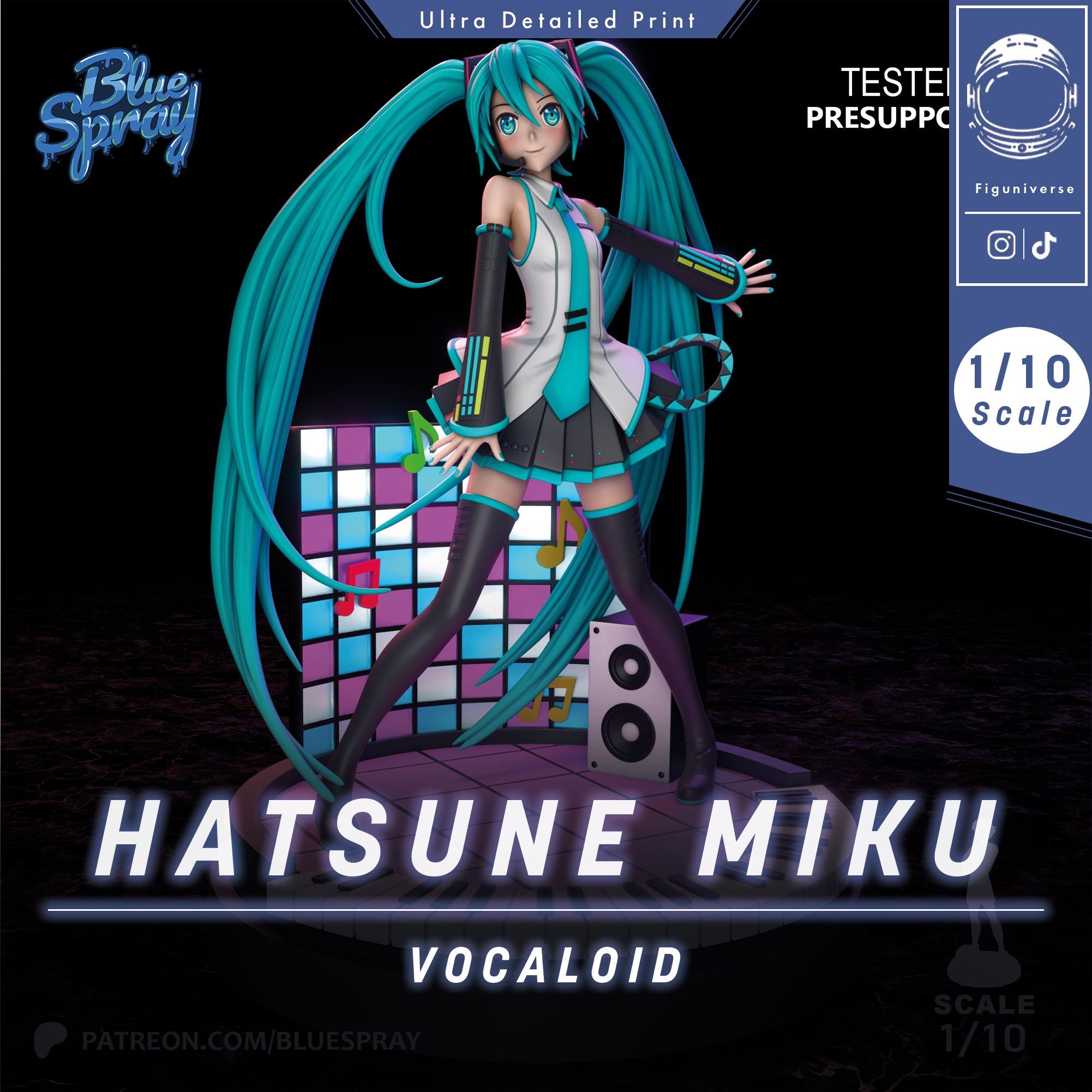 Hatsune Miku スタチュー ガレージキット 初音ミク designed by