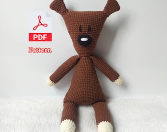 Amigurumi Teddy Bear Crochet Bear Pattern PDF