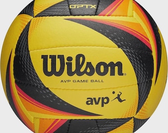 Wilson AVP Game Volleyball – Official Beach Training Ball, Outdoor Play