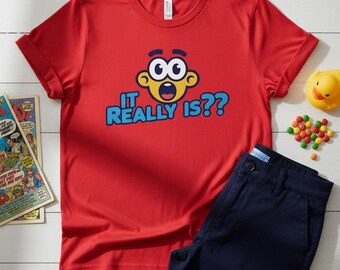 ¿En serio? PNG, Cara de sorpresa graciosa, Sublimación de meme sarcástico (Descarga digital)