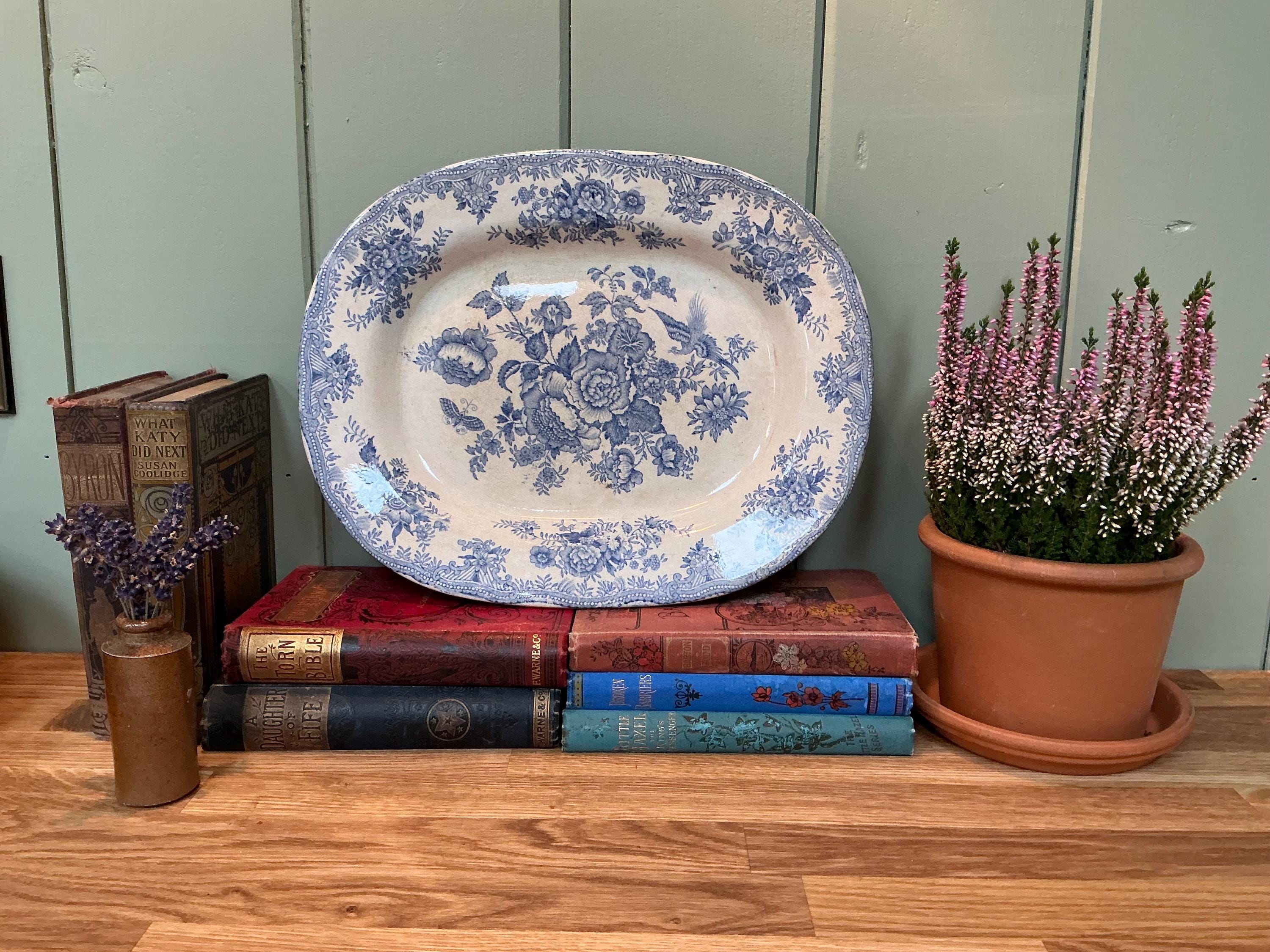 Burleigh Blue Asiatic Pheasants - Etsy