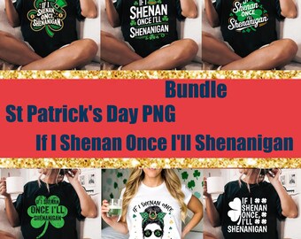Si hago una travesura, haré una travesura Día de San Patricio PNG SVG – Trébol de la suerte / Diseño de travesuras divertidas / Trébol verde de la suerte Shamrock png svg