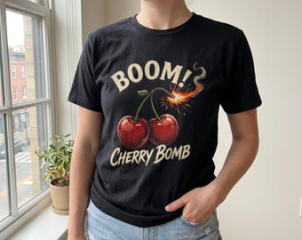 Cherry Bomb Retro T-shirt